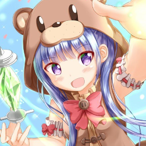 Anime bear girl